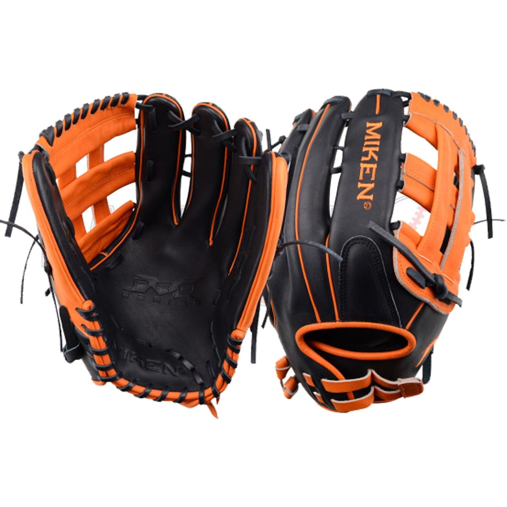MIKEN GANT SLOWPITCH PRO SERIES 13'' NOIR/ORANGE