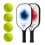 FRANKLIN PICKLEBALL PERFOMANCE PADDLE SERIES PILOT 2 PLAYER SET