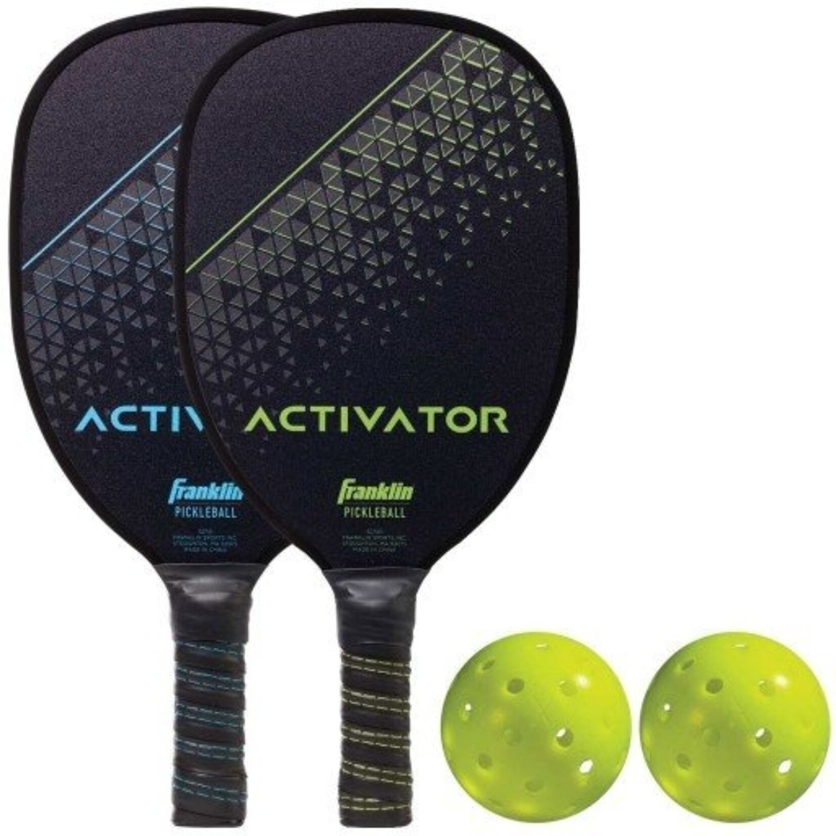Franklin FRANKLIN KIT DE PICKLEBALL JET WOODEN PADDLE - 2 PLAYER SET