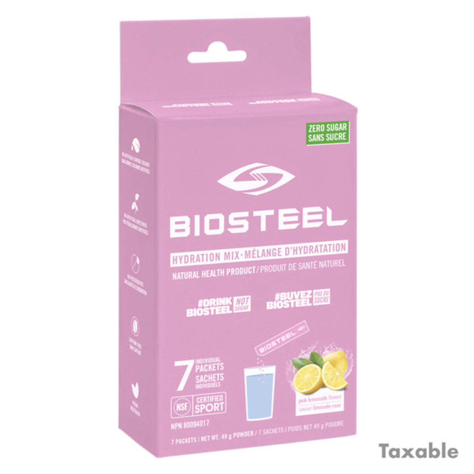 BIOSTEEL 7 TUBES HYDRATION MIX