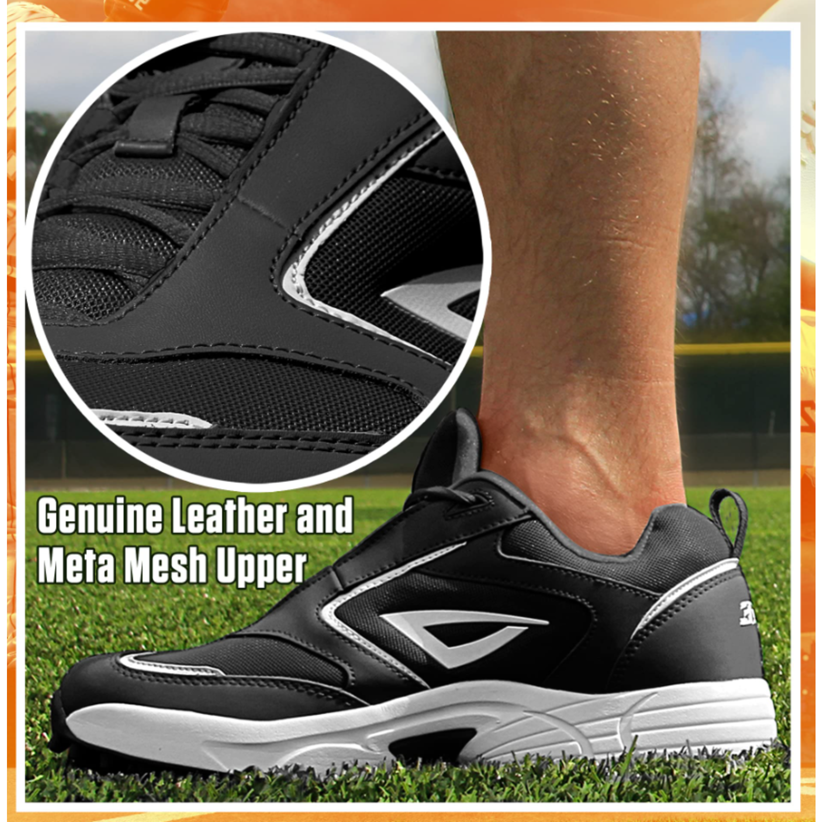Louisville (Canada) 3N2 MOFO TURF Souliers de baseball 14.0