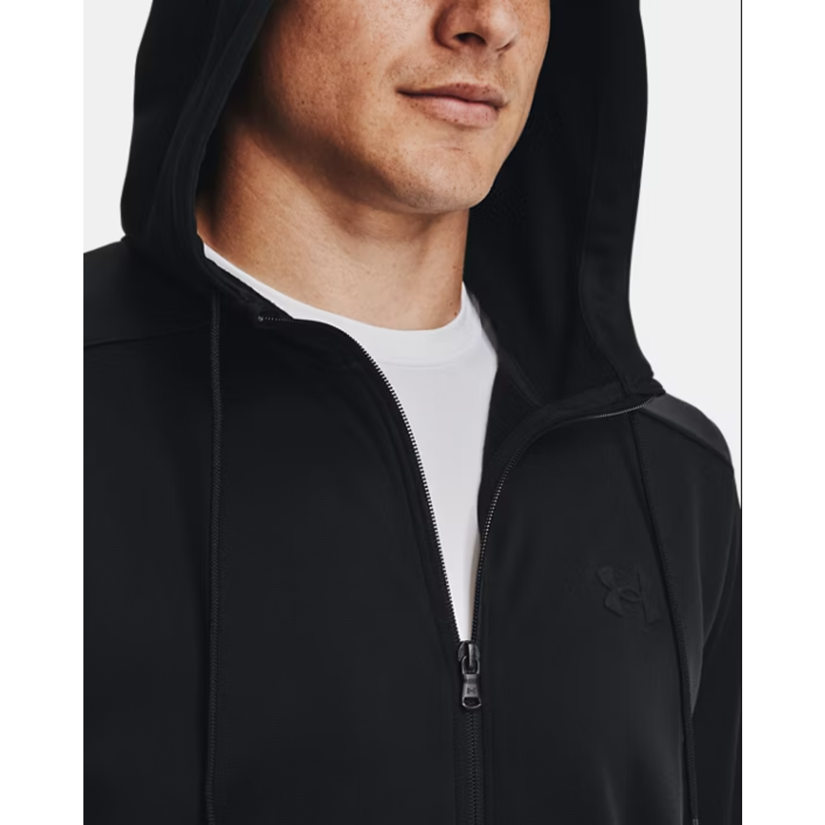 Under Armour UA ARMOUR FLEECE HOODIE AVEC FERMETURE ÉCLAIR HOMME
