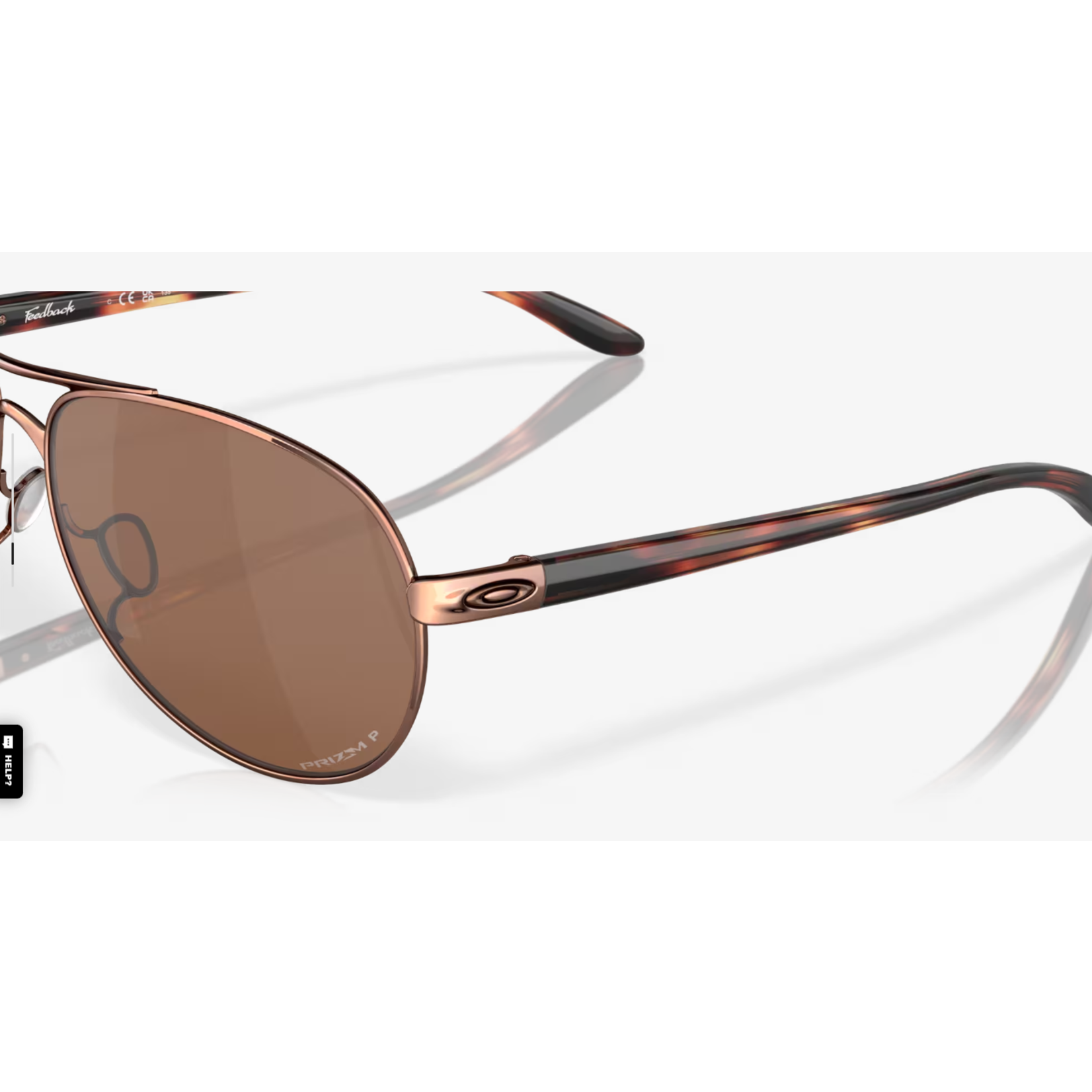 OAKLEY OAKLEY SUNGLASS FEEDBACK ROSE GOLD 4079