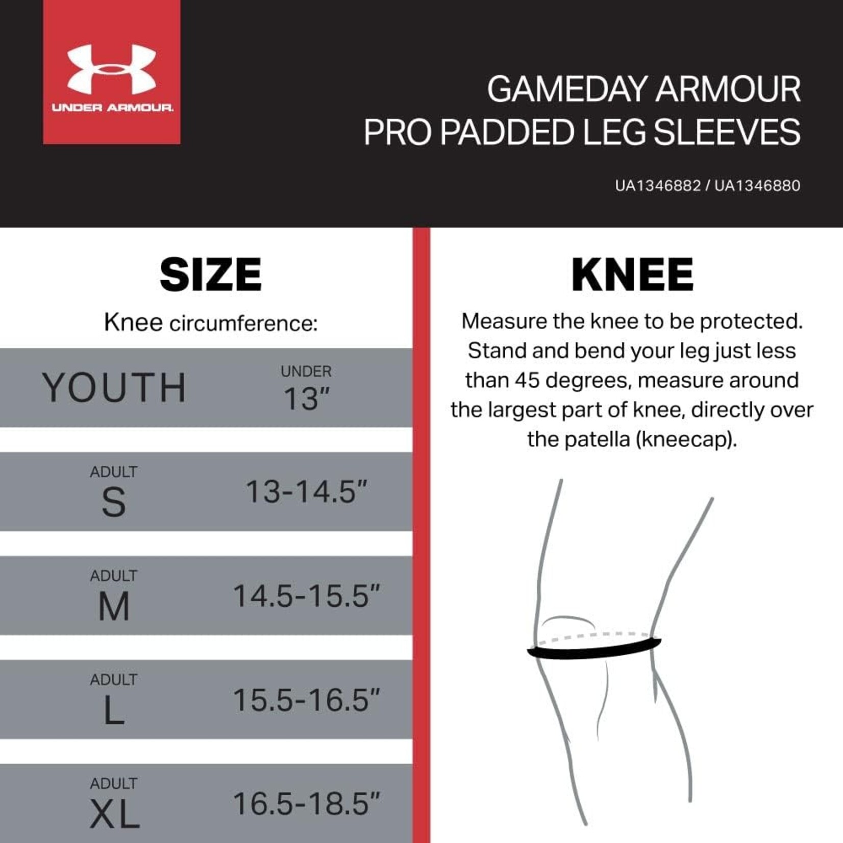 Under Armour UNDER ARMOUR GENOUILLÈRE VOLLEYBALL STRIVE 3