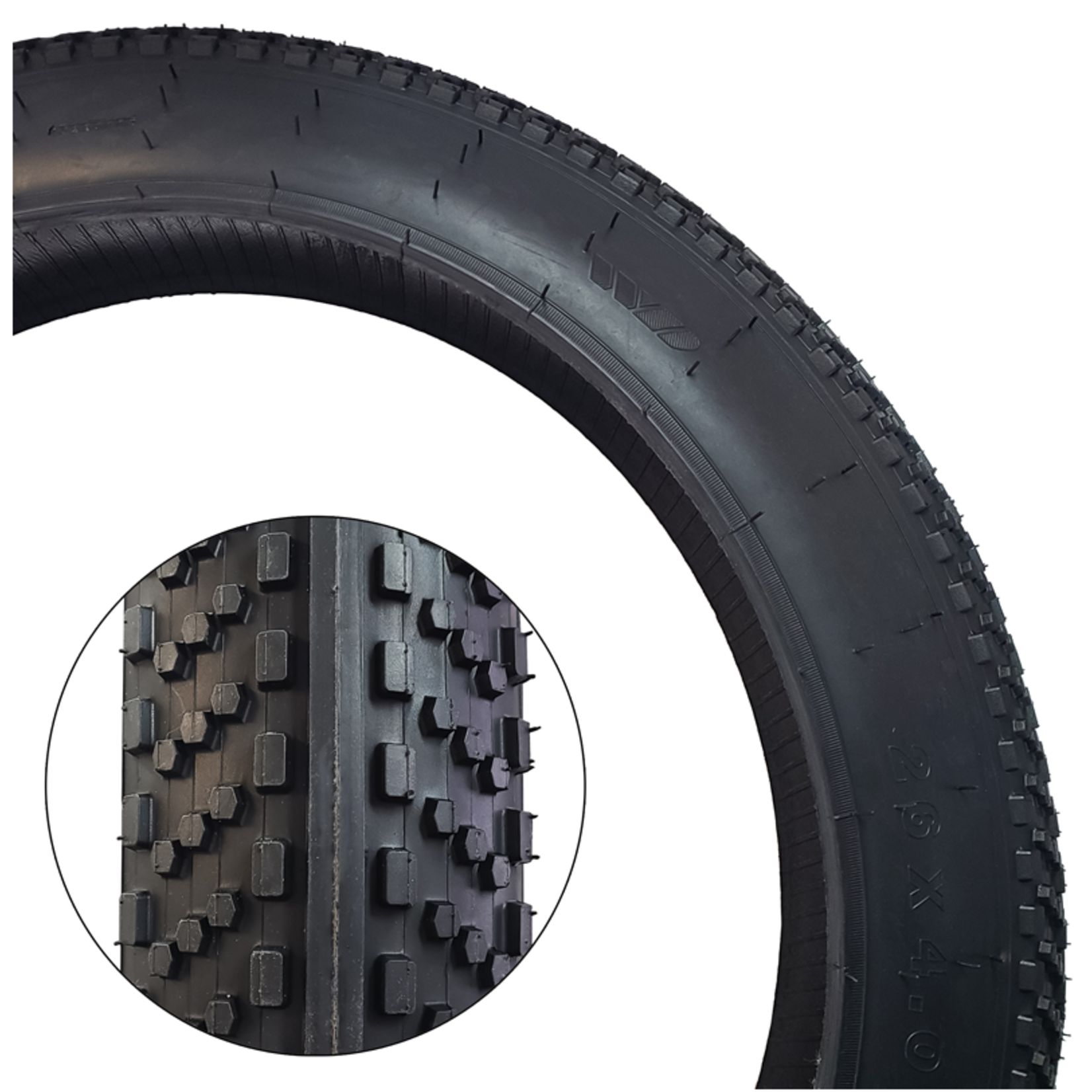 DAMCO PNEU FATBIKE DAMCO 26"X4.00 NOIR