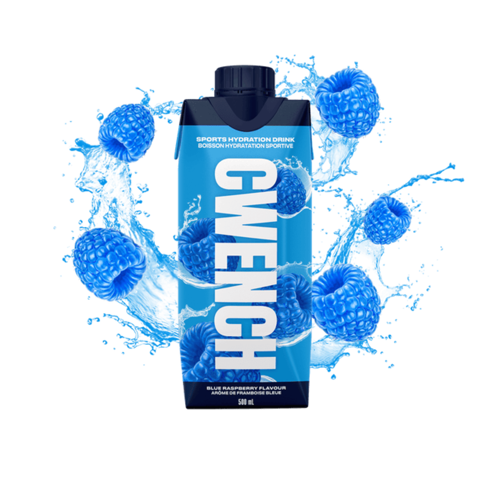 CWENCH 500ML PRET A BOIRE FRAMBOISE BLEU