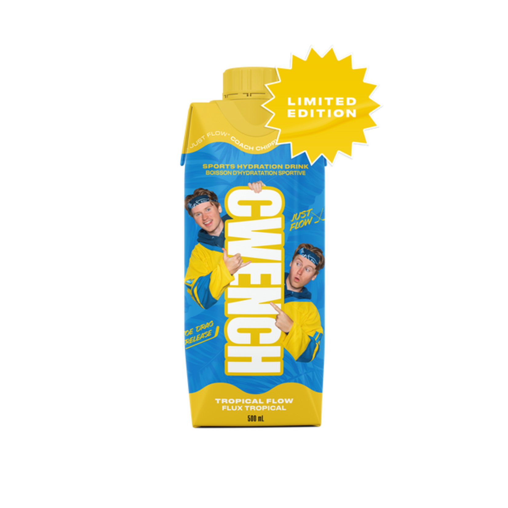 CWENCH  500ML PRET A BOIRE FLUX TROPICAL