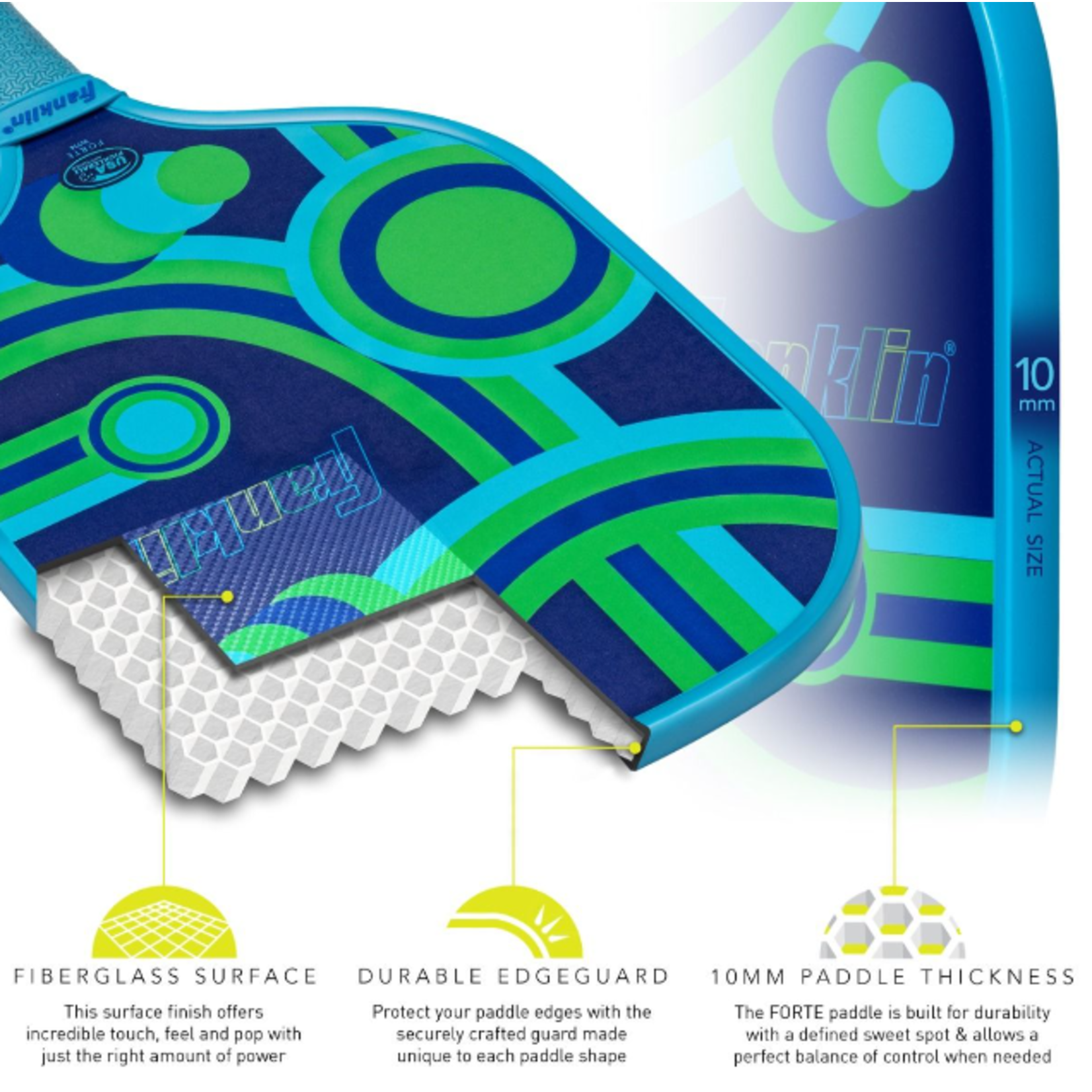 Franklin FRANKLIN PICKLEBALL FORTE YOUTH PADDLE