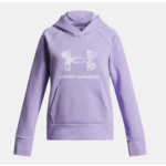 Under Armour UA RIVAL FLEECE BIG LOGO PRINT FILL HOODIE GIRLS