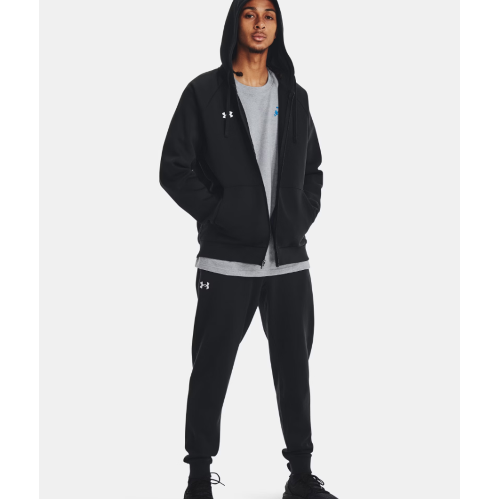 Under Armour UA RIVAL FLEECE FULL ZIP HOODIE MEN
