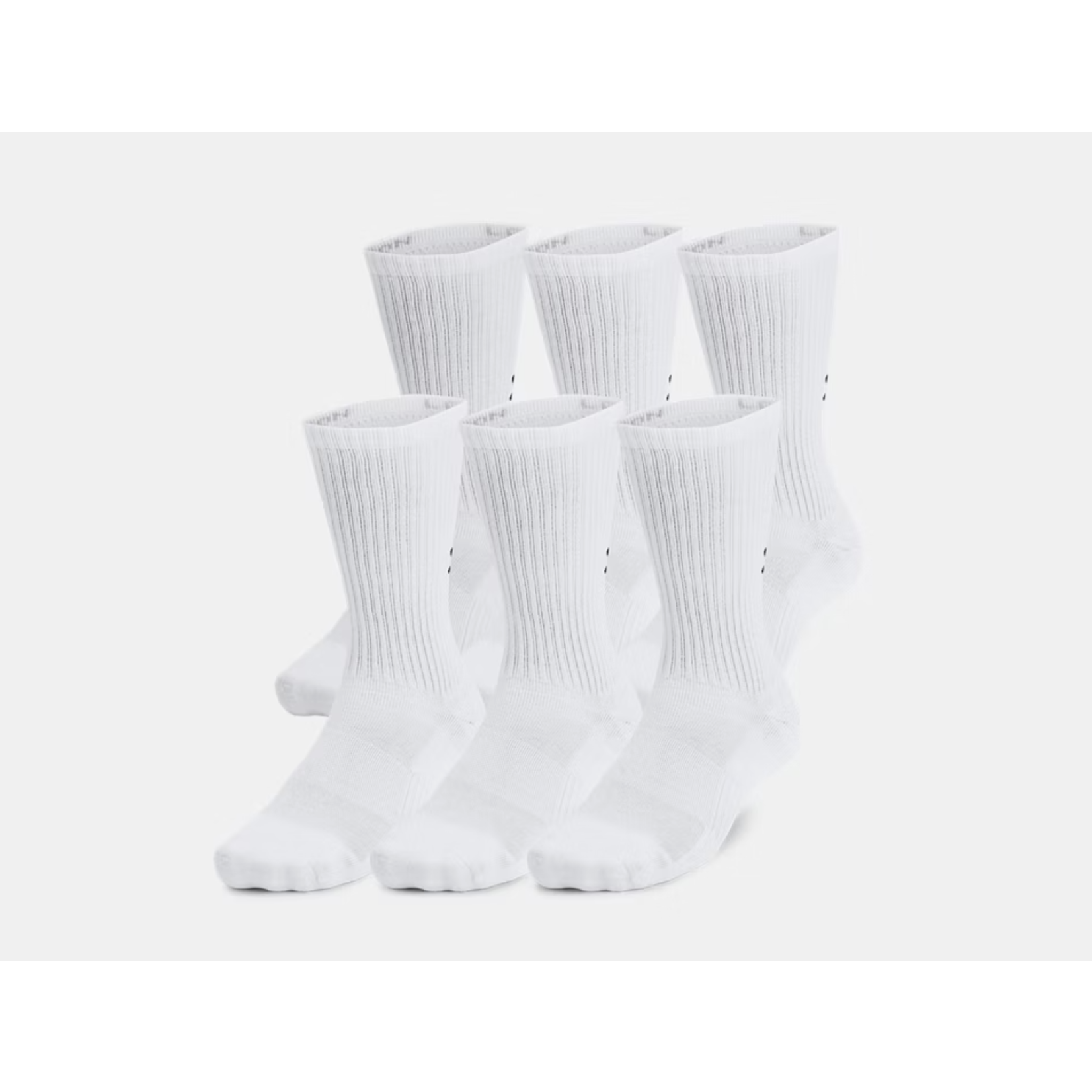 Under Armour UA SOCKS UNISEX COTTON 6-PACK CREW