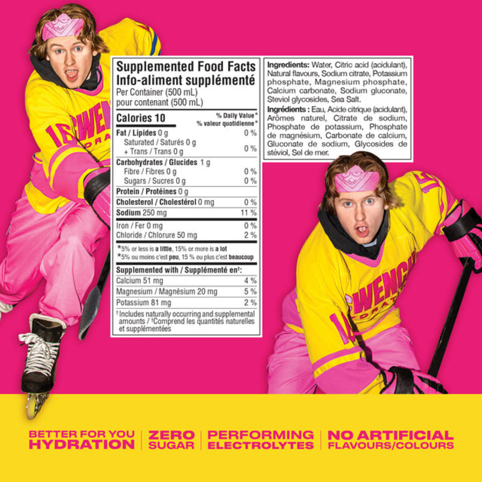 CWENCH 500ML PRET A BOIRE FLUX LIMONADE ROSE