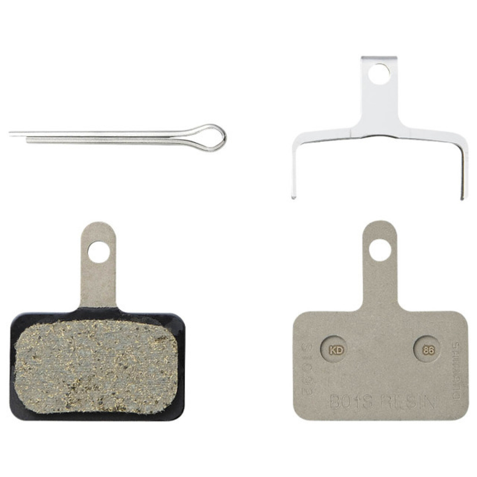 Shimano Shimano, B05S-RX B-Type, Plaquettes de freins à disque, Forme: Shimano B-Type, Résine, Paire, EBPB05SRXA