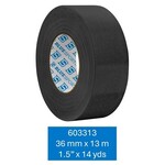 Blue Sports BLUE SPORTS COTTON COULEUR UNI 36MM X 14M HOCKEY TAPE NOIR