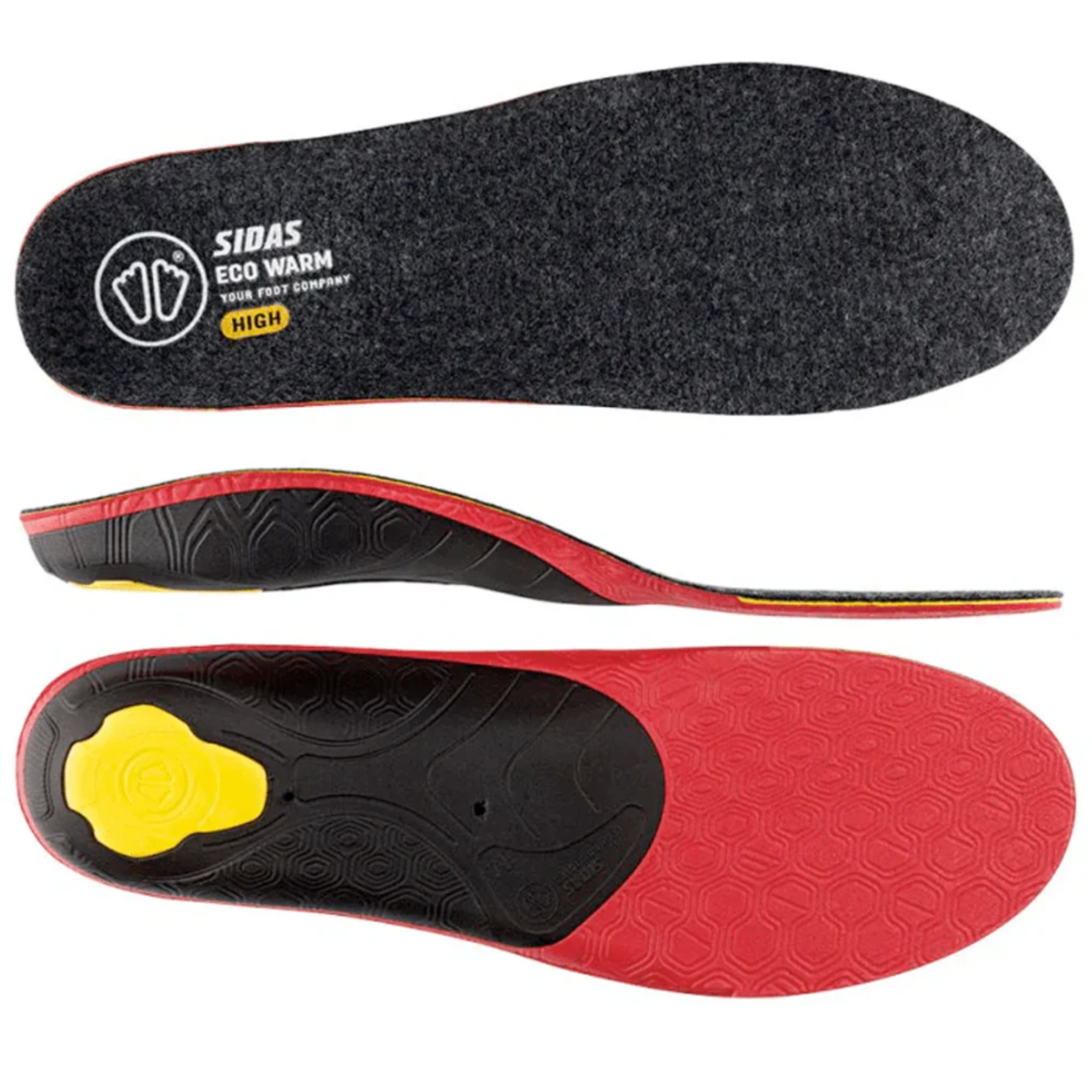 SIDAS 3FEET ECO WARM HIGH INSOLES