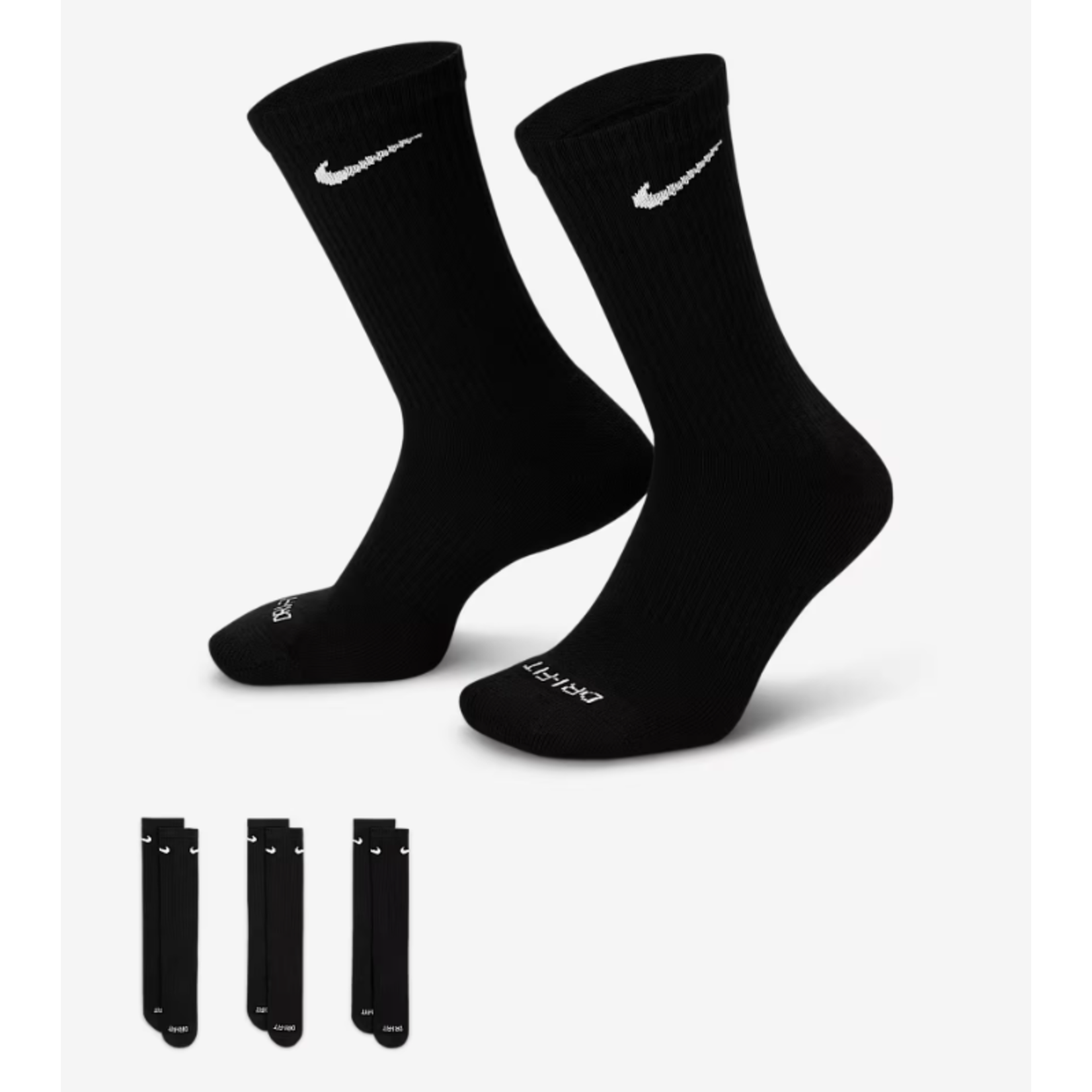 NIKE BAS EVERYDAY PLUS CUSHIONED TRAINING 3PQT