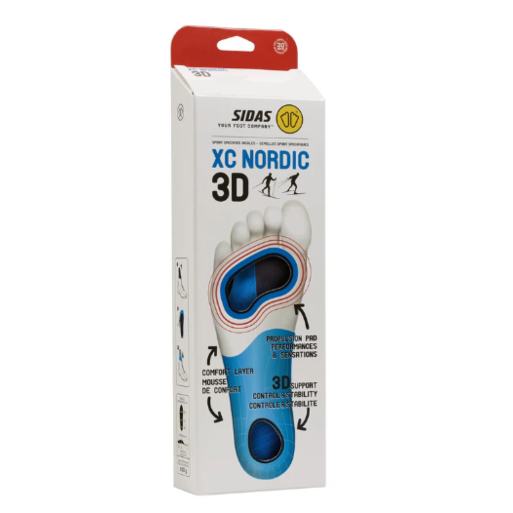 SIDAS NORDIC 3D INSOLES
