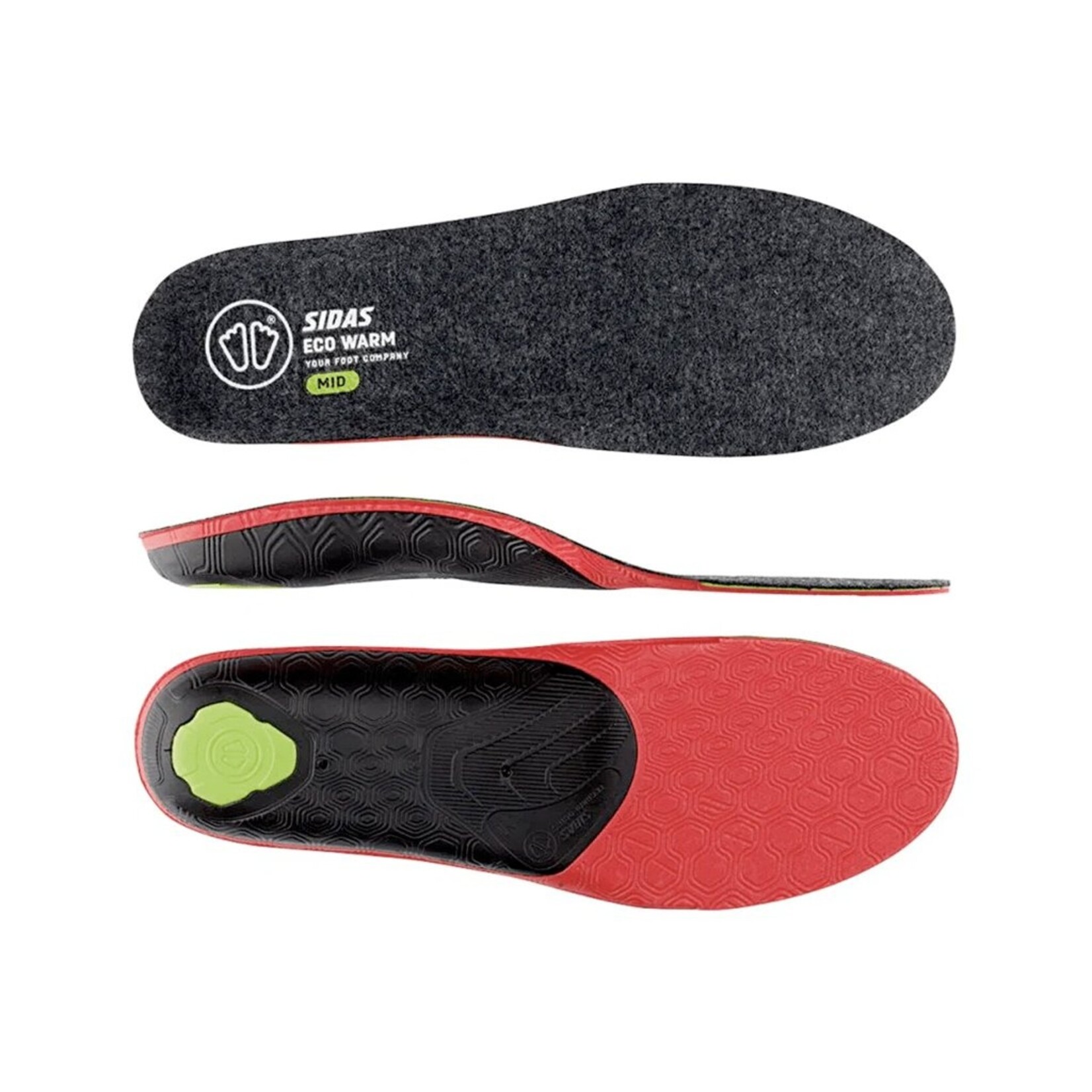 SIDAS 3FEET ECO WARM MID INSOLES