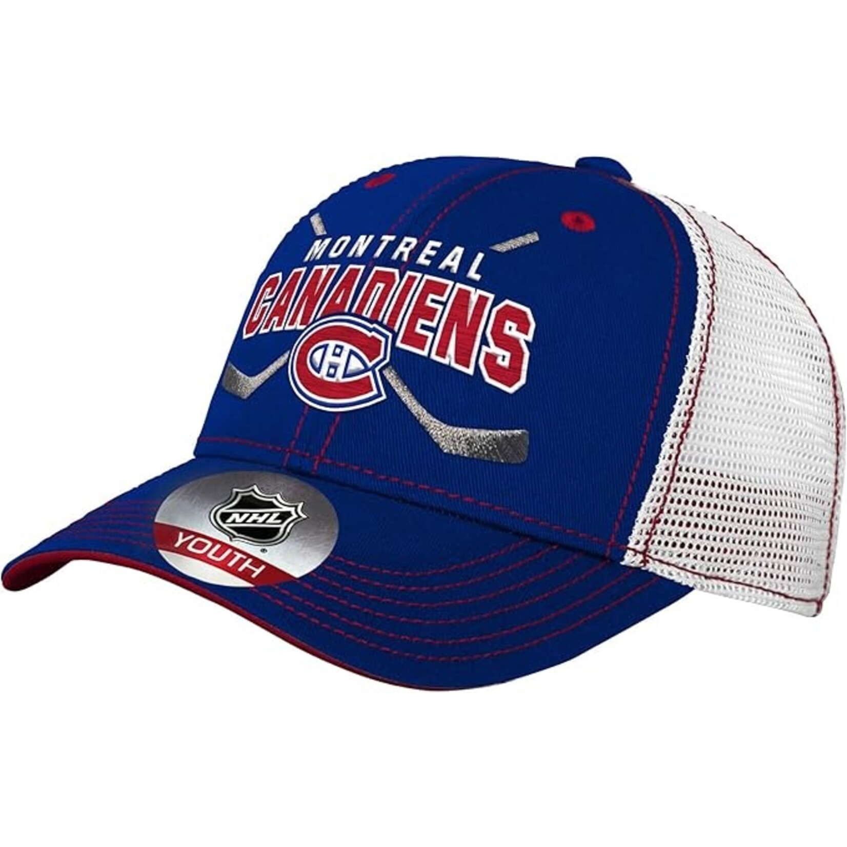NHL CASQUETTE CANADIENS LOCKUP MESHBACK YOUTH