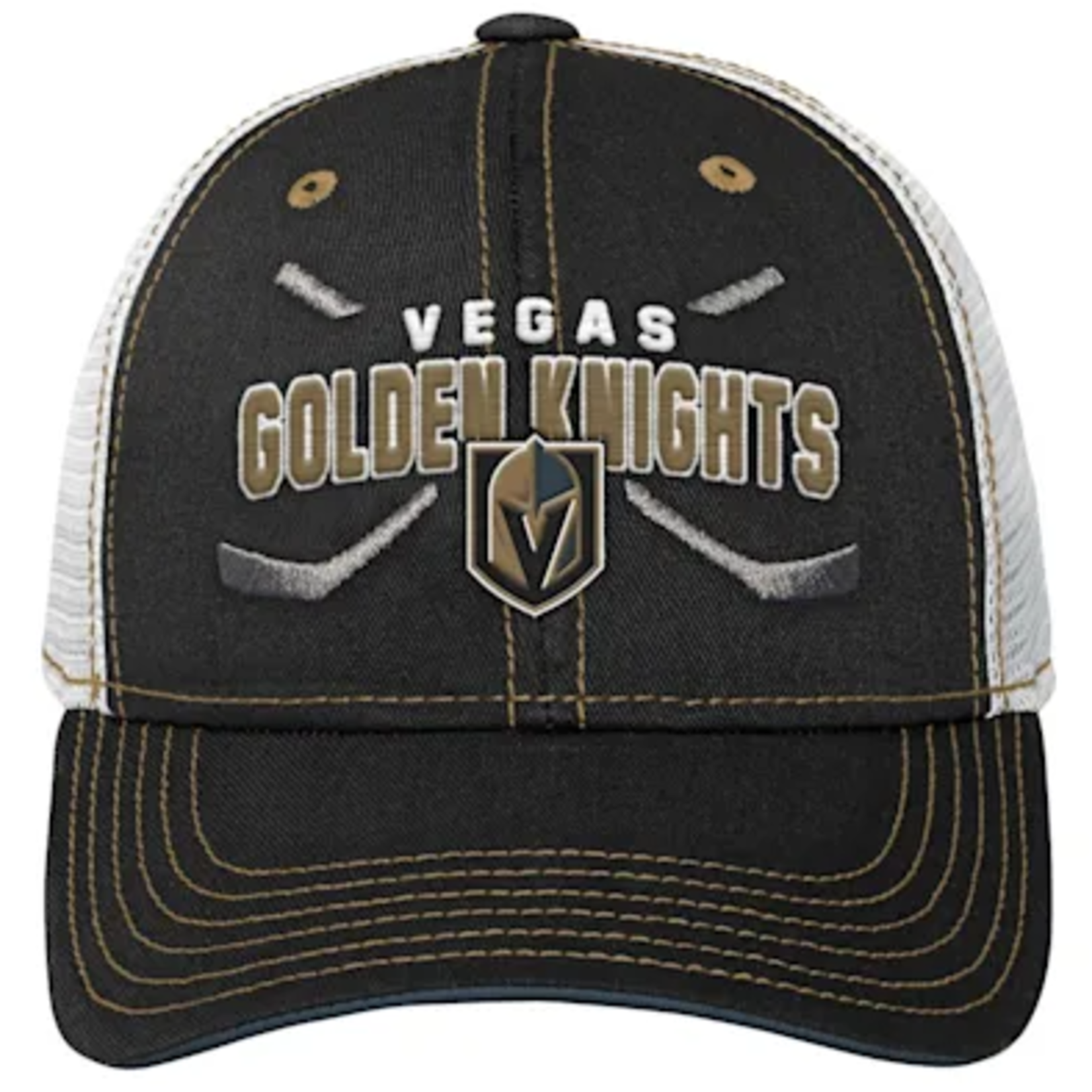 NHL CASQUETTE VEGAS GOLDEN KNIGHTS LOCKUP MESHBACK ADJ YOUTH