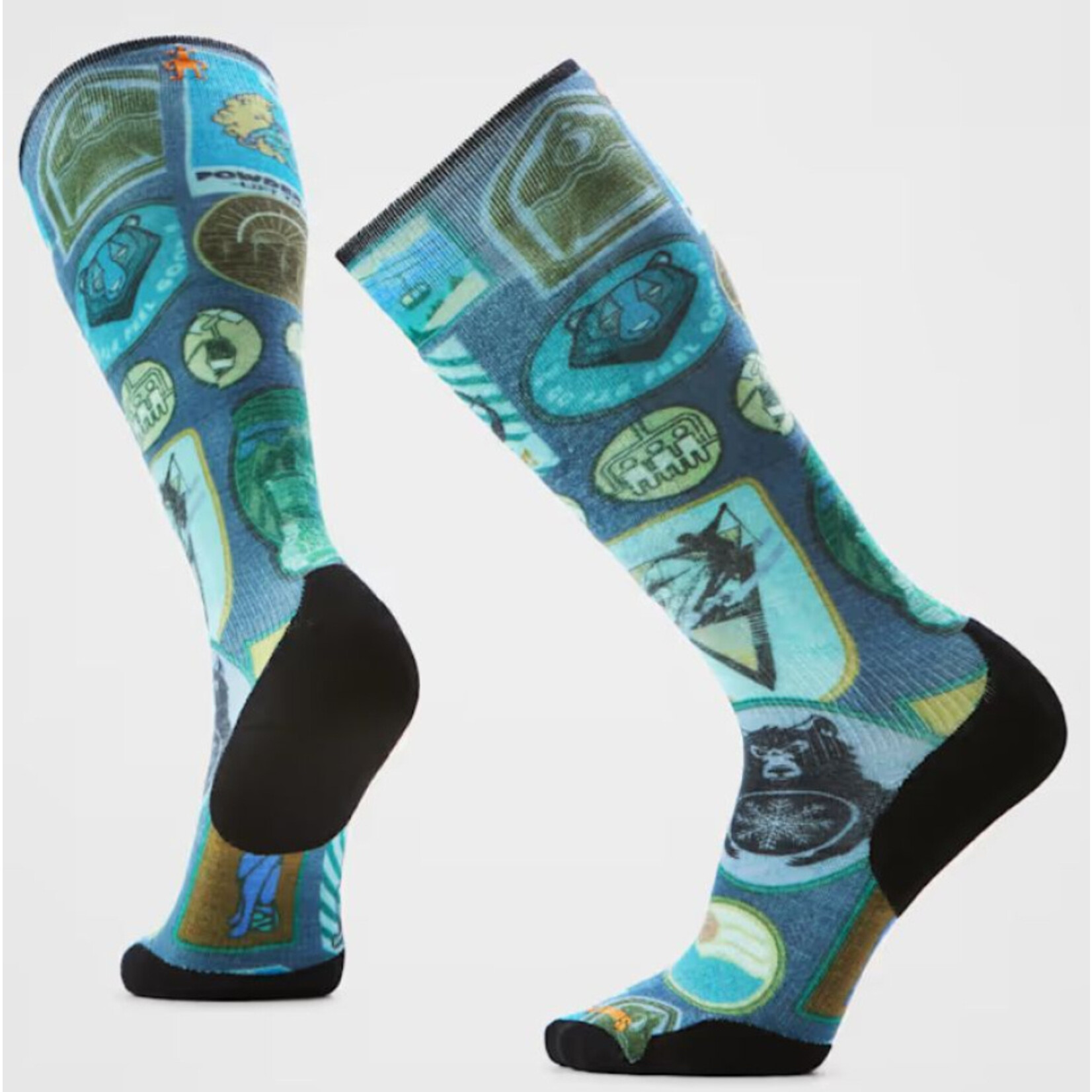 Smartwool SW BAS TARGETED CUSHION EXPLORER PRINT