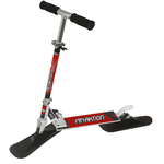 AKTION TROTTINETTE DE NEIGE NOIR ET ROUGE
