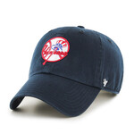 47 BRAND Copy of 47 CASQUETTE Black/White '47 Clean Up MLB-10 New York Yankees