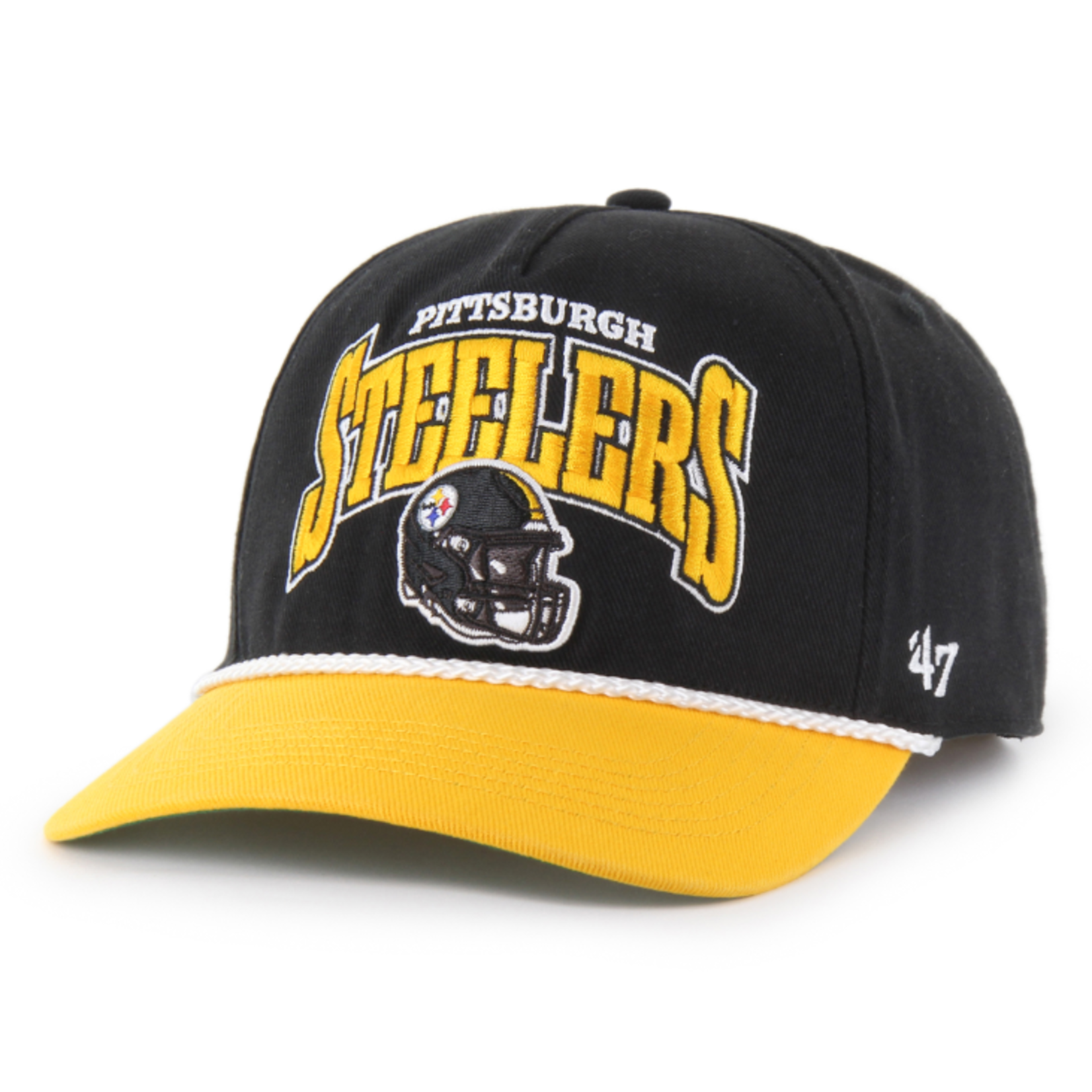 47 BRAND CASQUETTE NFL-Palermo '47 Hitch RF Team: NFL-27 Pittsburgh Steelers OSFA