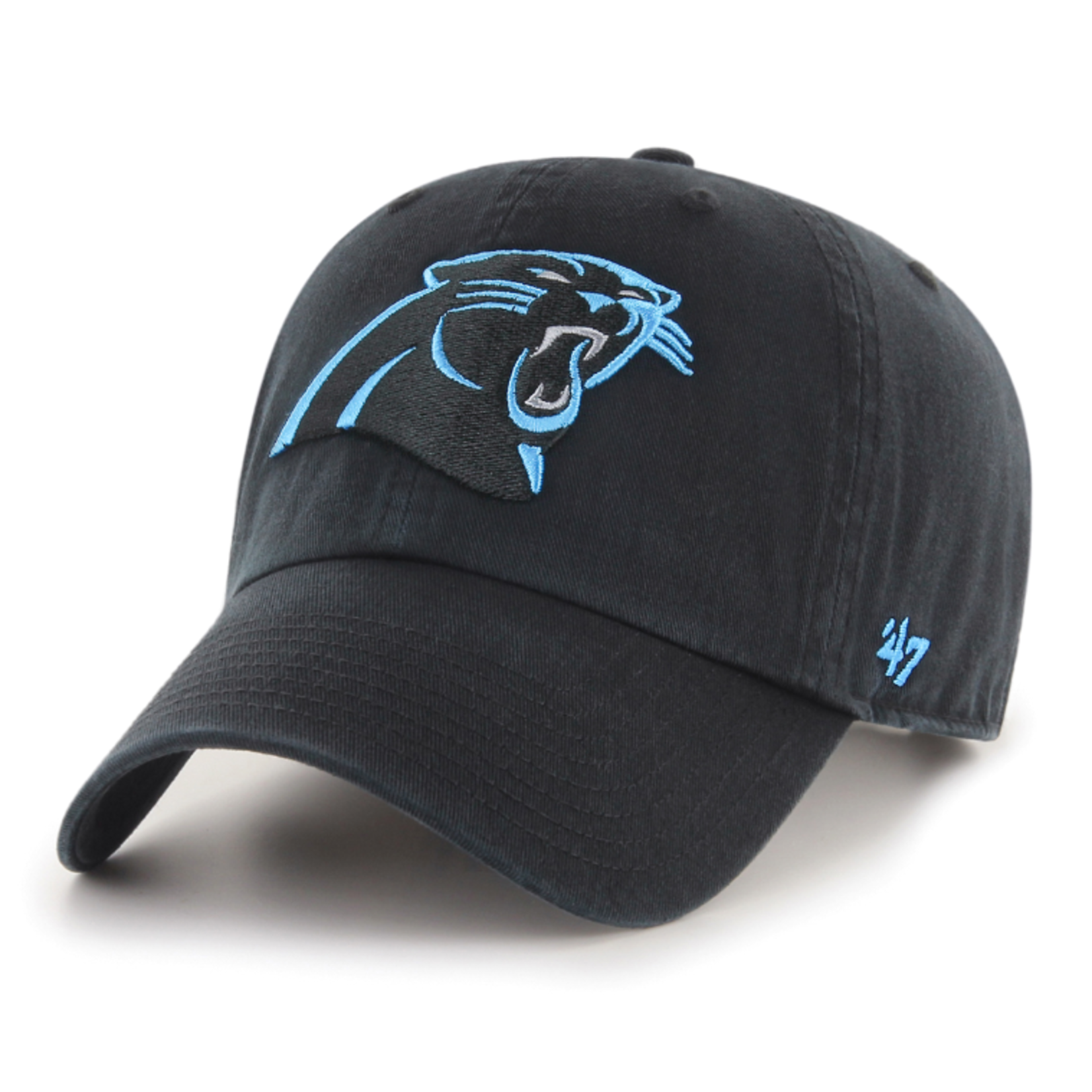 47 BRAND 47 CASQUETTE NFL- '47 Clean Up Cap-TC Team: NFL-36 Carolina Panthers OSFA