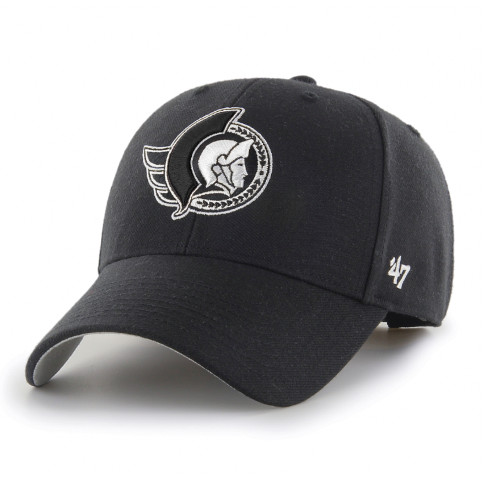 47 BRAND 47 CASQUETTE NHL 47 MVP BLACK / WHITE Team: NHL-33 Ottawa Senators 20 OSFA