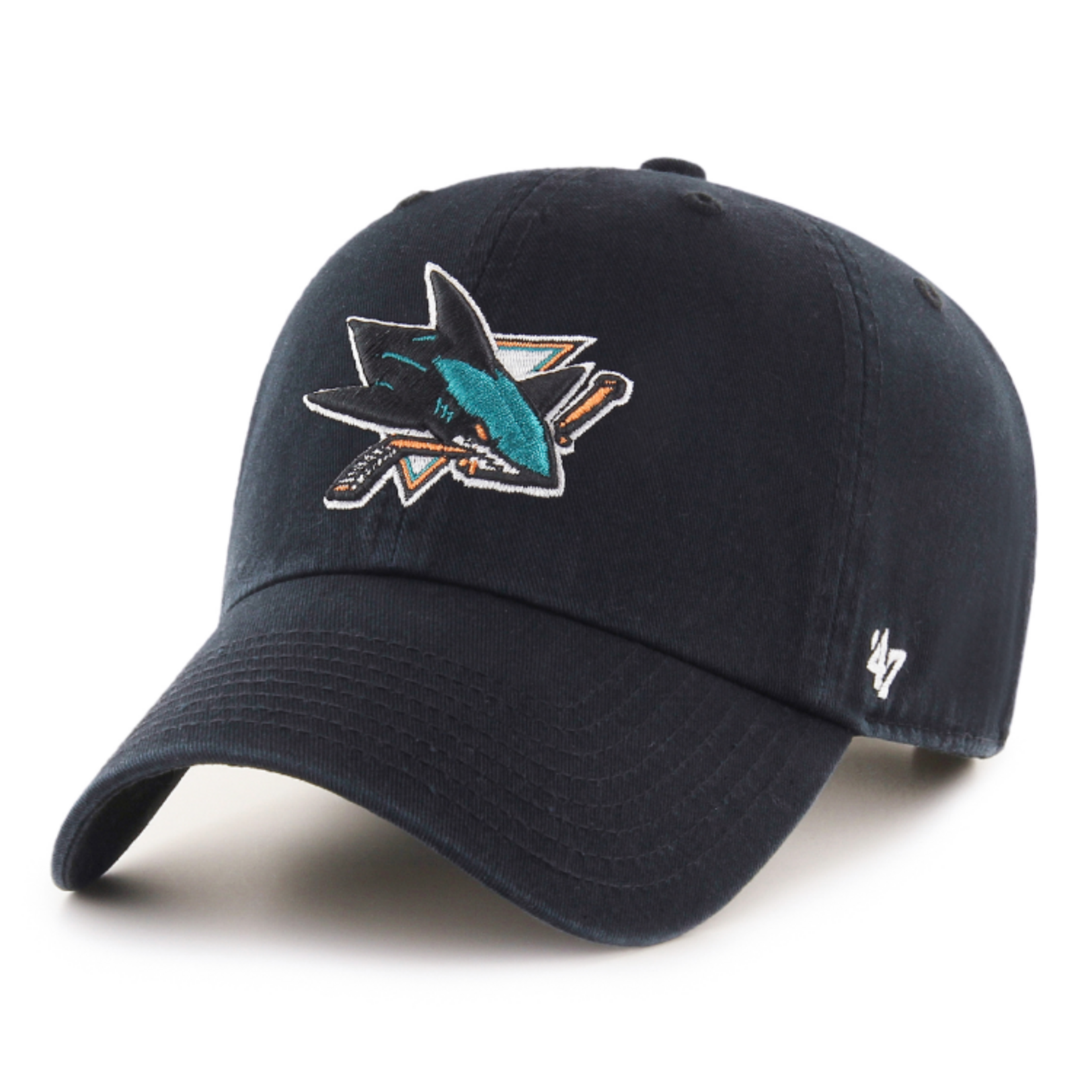 47 BRAND 47 CASQUETTE NHL CLEAN UP SAN JOSE SHARKS OSFA