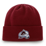 47 BRAND TUQUE NHL RAISED CUFF KNIT HAT NHL-30 Colorado Avalanche OSFA