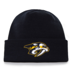 47 BRAND TUQUE NHL RAISED CUFF KNIT HAT NHL-42 Nashville Predators OSFA