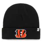 47 BRAND 47 TUQUE NFL RAISED CUFF KNIT HAT 02 Cincinnati Bengals OSFA