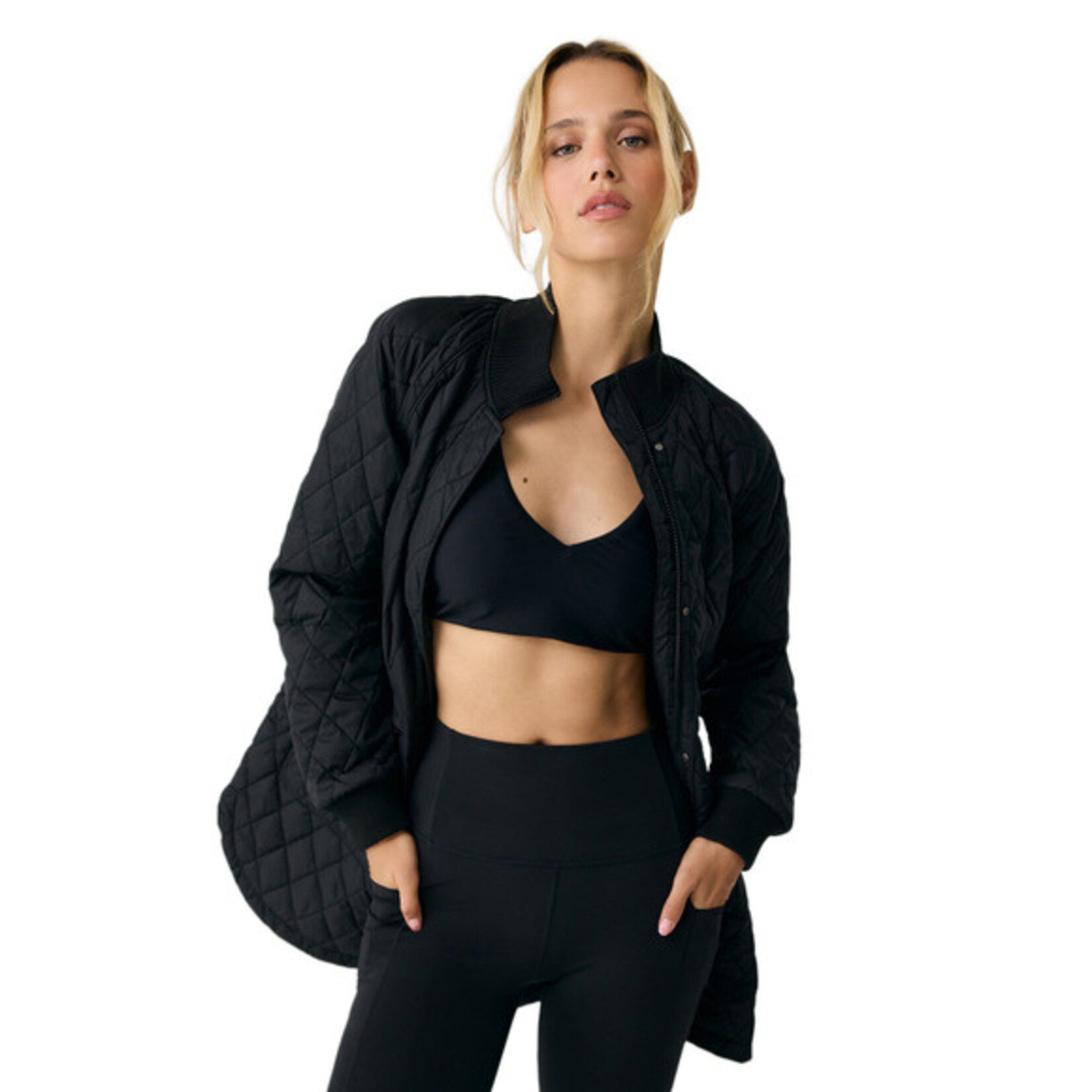 Lole LOLE 3/4 BOMBER JACKET