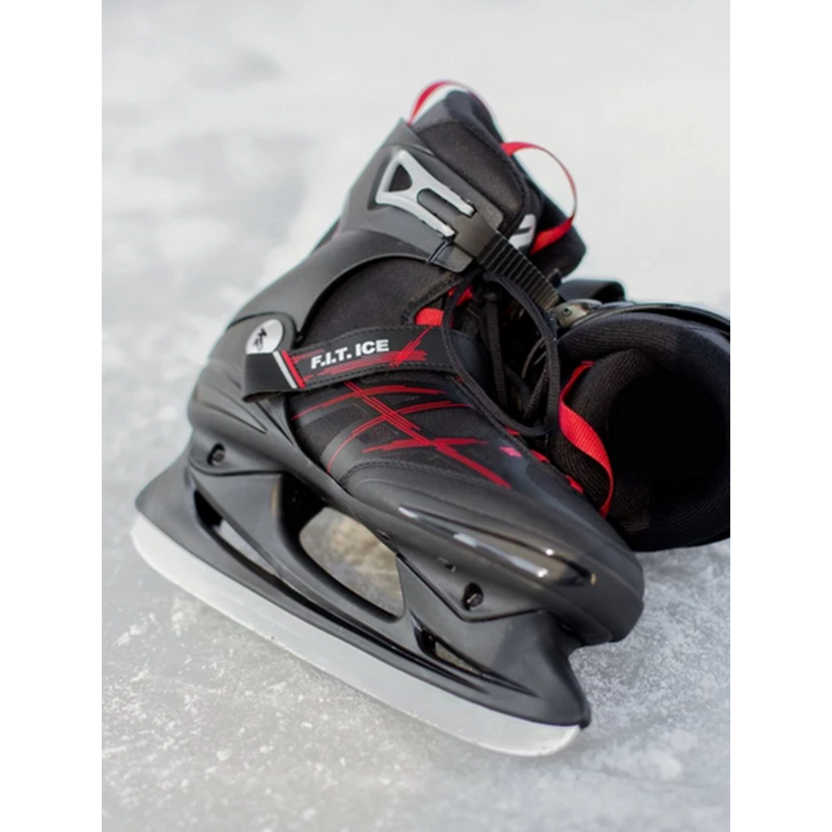 K2 K2 PATINS F.I.T ICE HOMME NOIR ROUGE