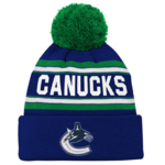 NHL CANUCKS JACQUARD CUFFED KNIT YOUTH