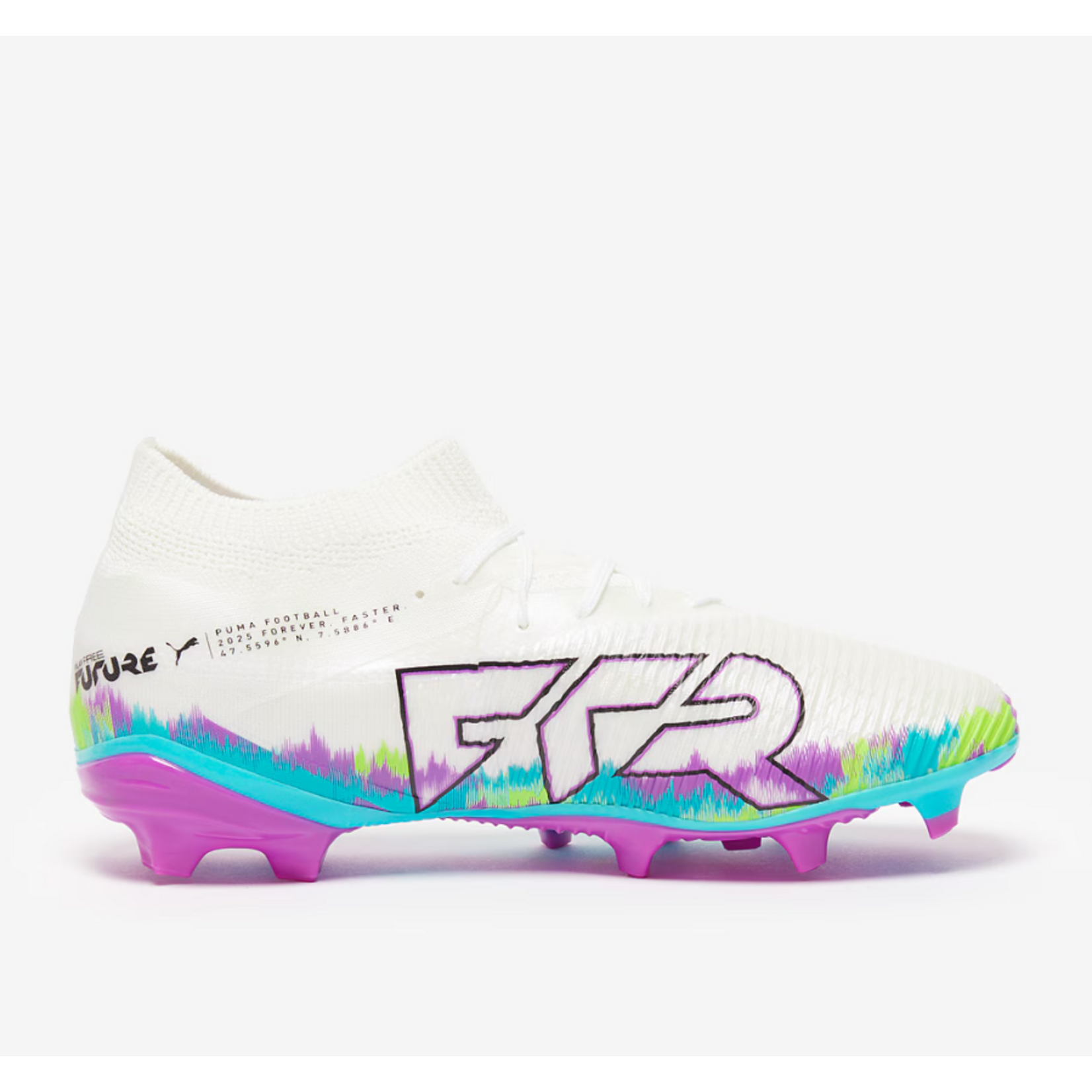 Puma PUMA FUTURE 8 MATCH BRILLANCE FG WN WHITE FIZZYAPPLE AQUA