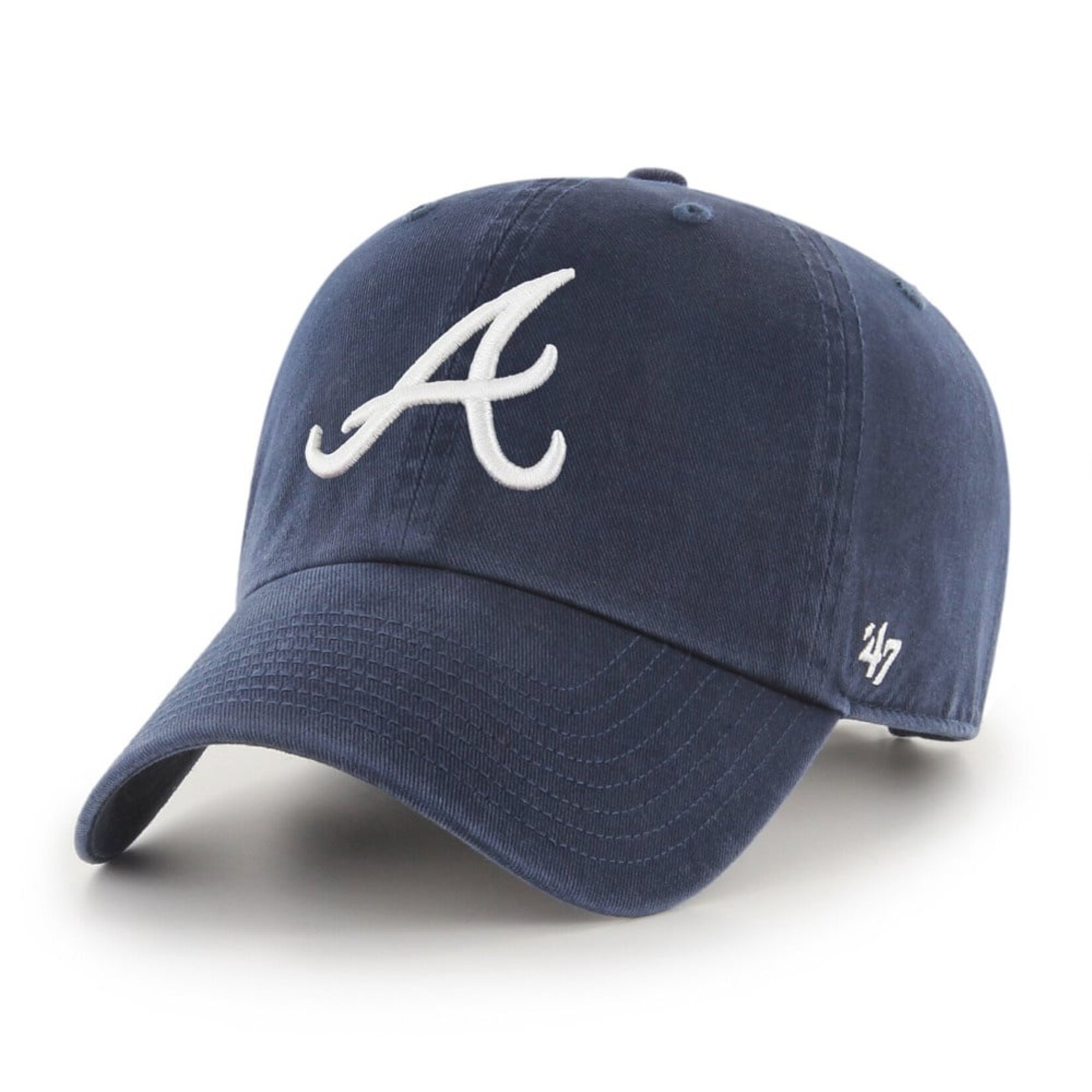 47 BRAND 47 CASQUETTE MLB CLEAN UP ATLANTA BRAVES OSFA