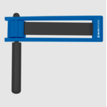 Blue Sports BLUE SPORTS CRÉCELLE EN BOIS 8''