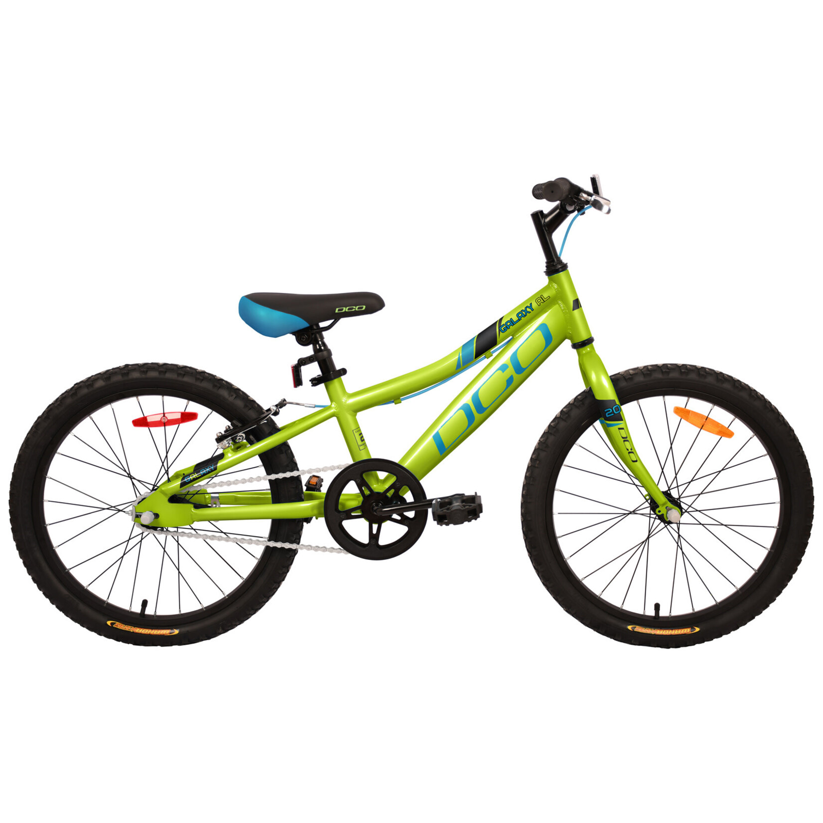 DCO DCO VÉLO GALAXY 20'' AL VERT LIME