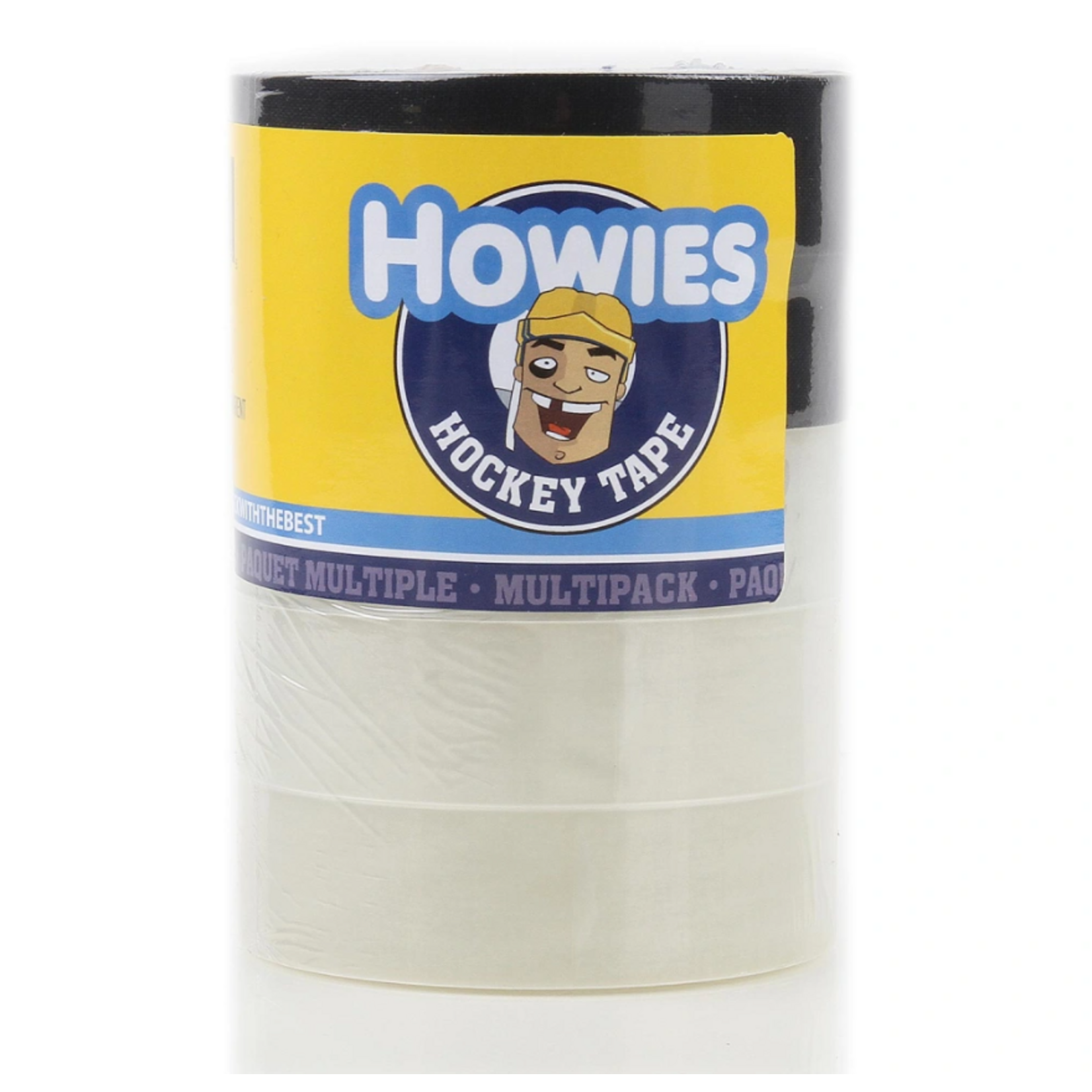 HOWIES Wrapped - 3 Shin Pad 1" x 24yd, 2 Black 1" x 20yd