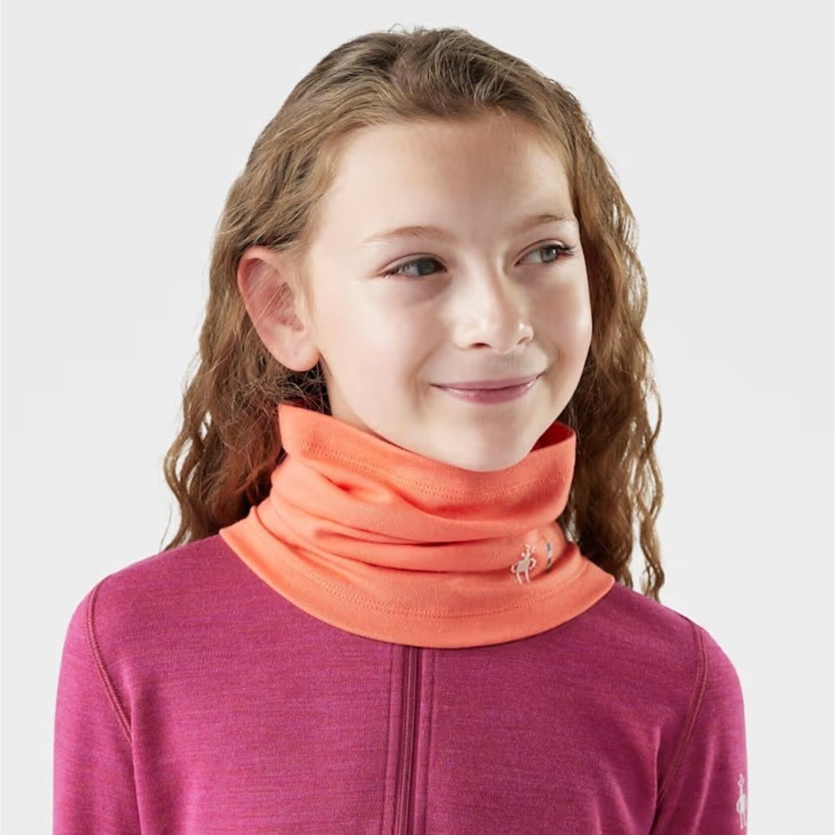 Smartwool SW CACHE COU THERMAL KIDS CORAIL