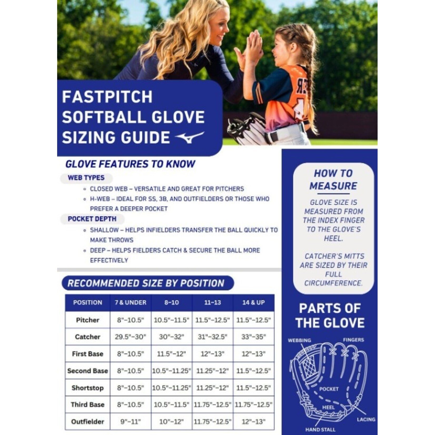 Mizuno MIZUNO GPP1000F4 PROSPECT FINCH FP RH WHITE-GREY