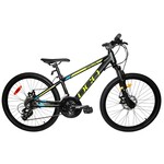 DCO DCO VÉLO SATELLITE 24'' NOIR - LIME