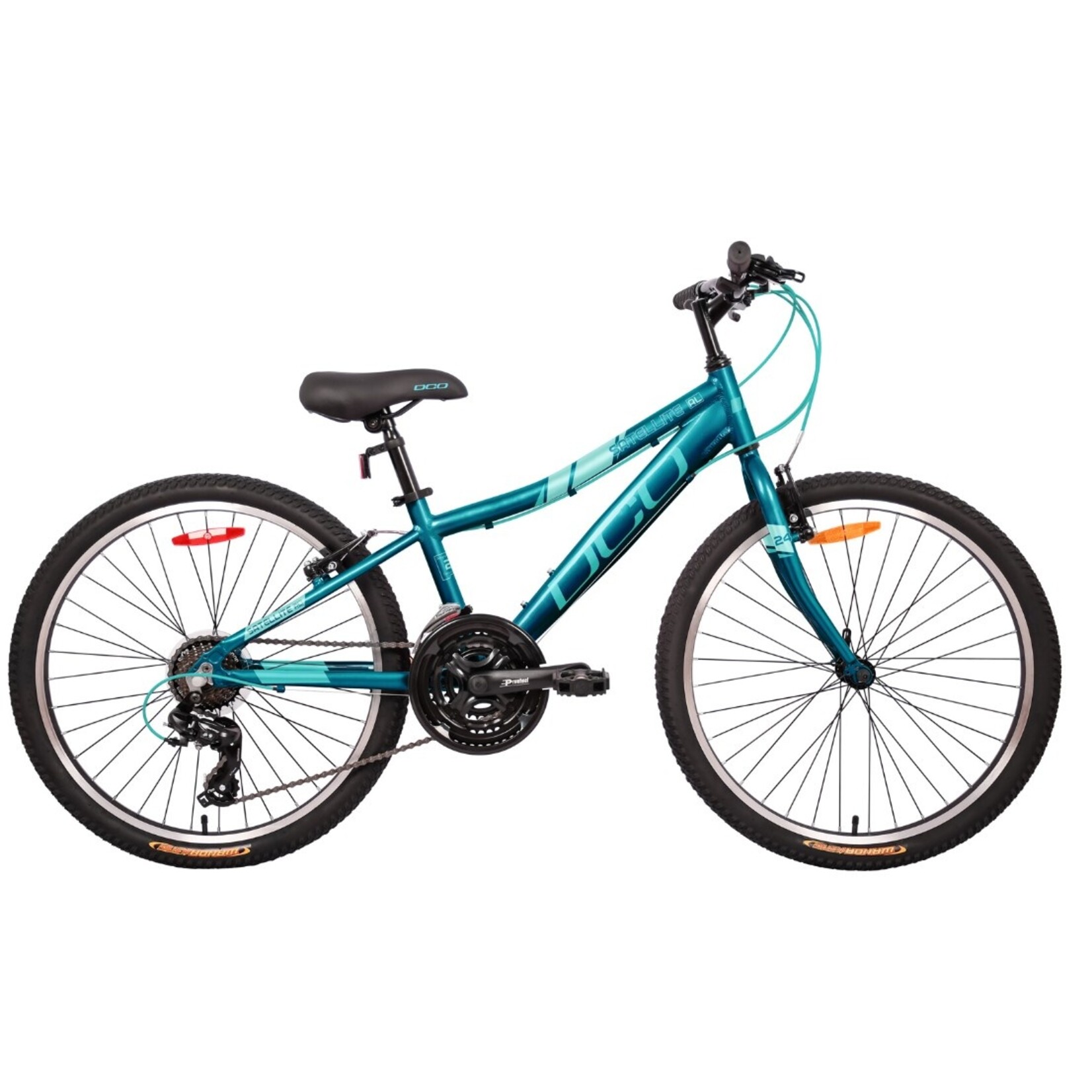 DCO DCO VÉLO SATELLITE AL 24'' TURQUOISE FONCÉ