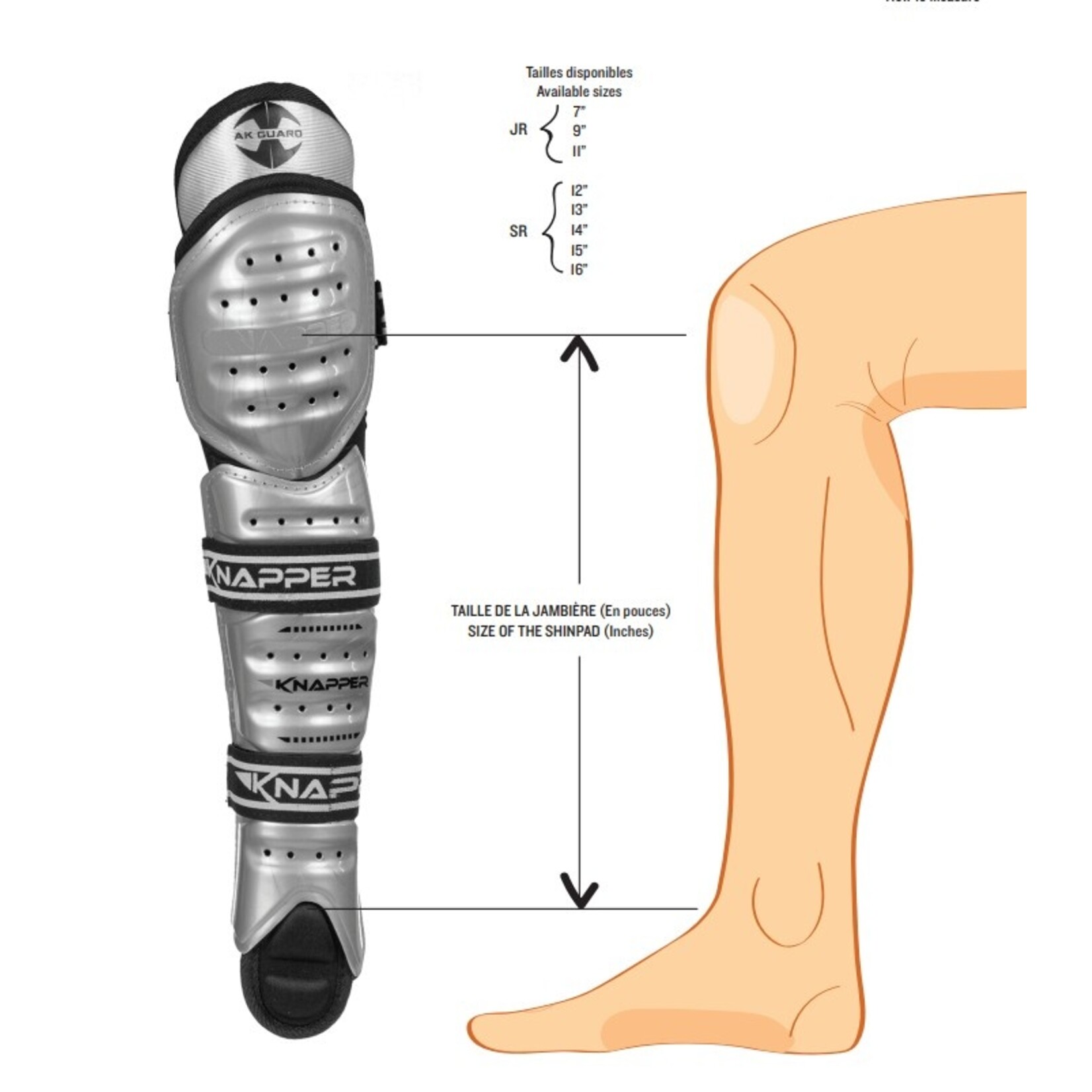 Knapper KNAPPER AK5 SHINPADS