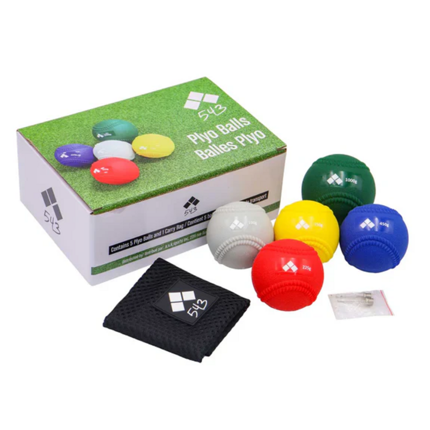 543 PLYO BALLS ( 5 PIECES SET )