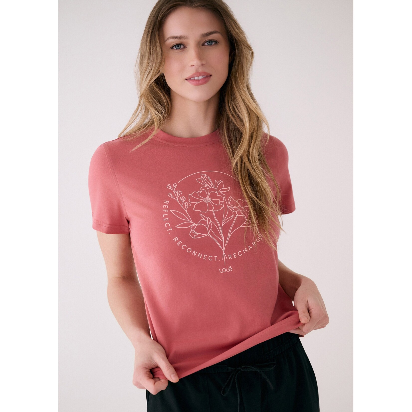 Lole LOLE LAURIER LOGO T-SHIRT