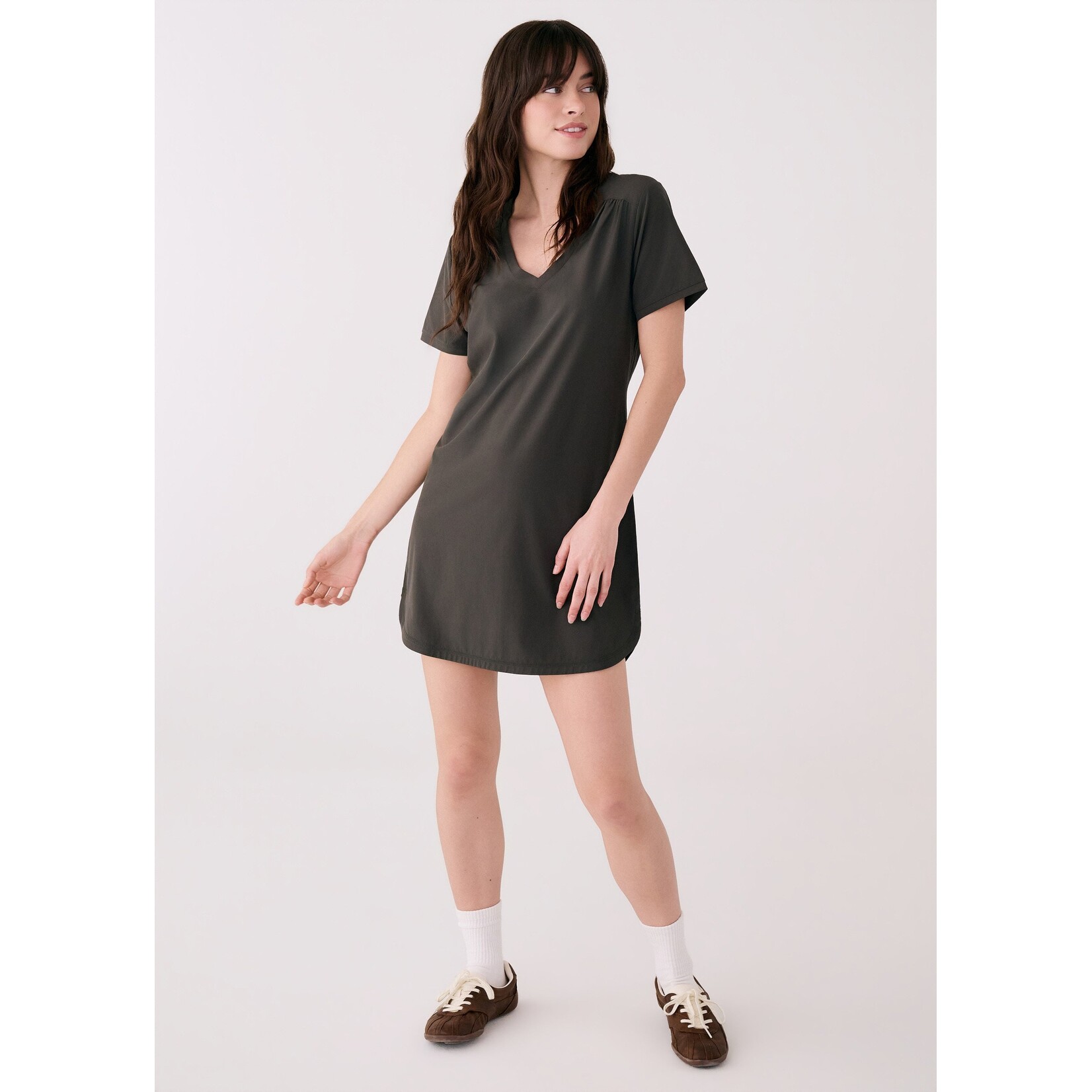 Lole LOLE OLIVIE V NECK DRESS